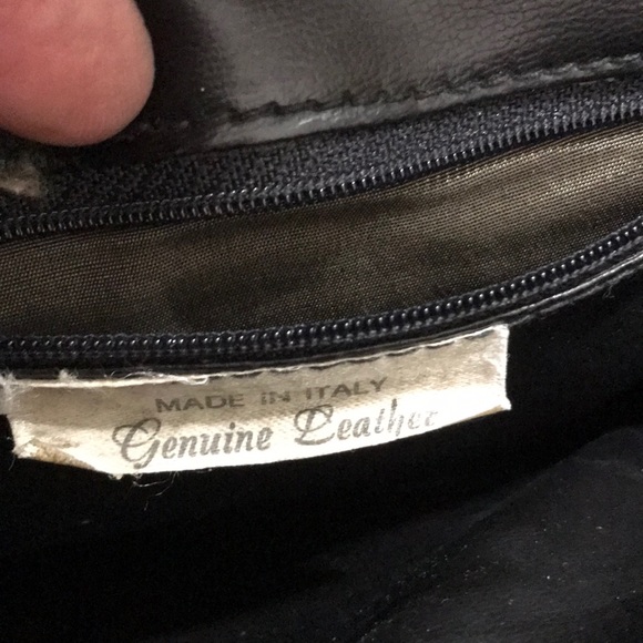 Pelletterie Tris handbag. Leather. Made in Italy. - Picture 4 of 4